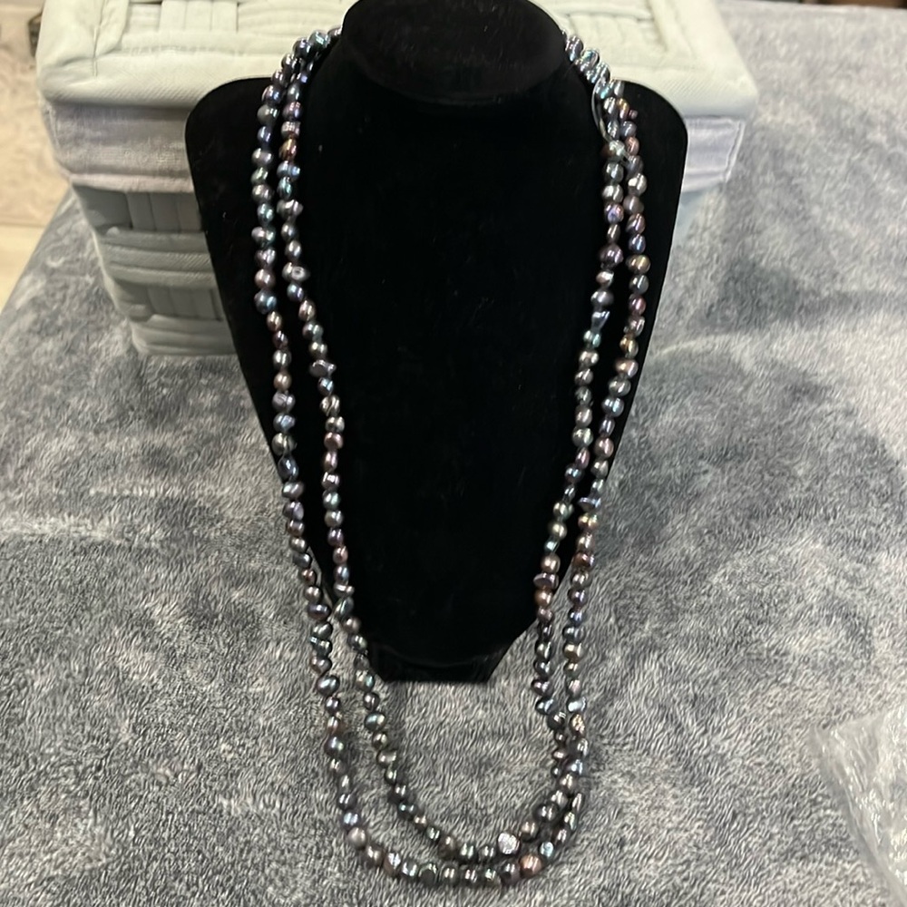 Rainbow Peacock Color Freshwater Pearl Beads Genuine Freshwater Pearl.